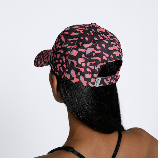 Quick-Dry Running Cap, Midnight Plum-Skin AOP, extralarge-IND