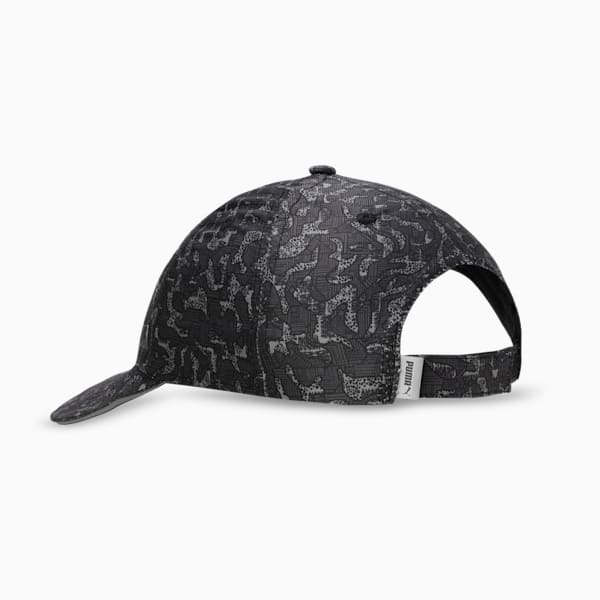 Quick-Dry Running Cap, PUMA Black-Stars AOP, extralarge-IND