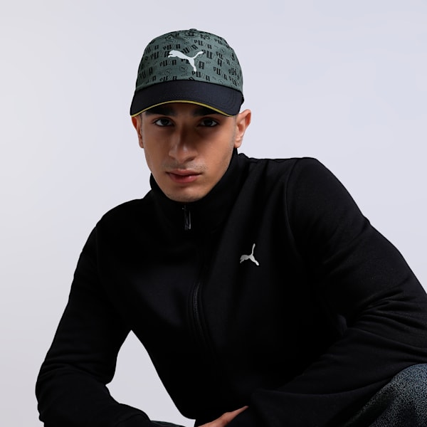 Printed Baseball Cap, PUMA Black, extralarge-IND