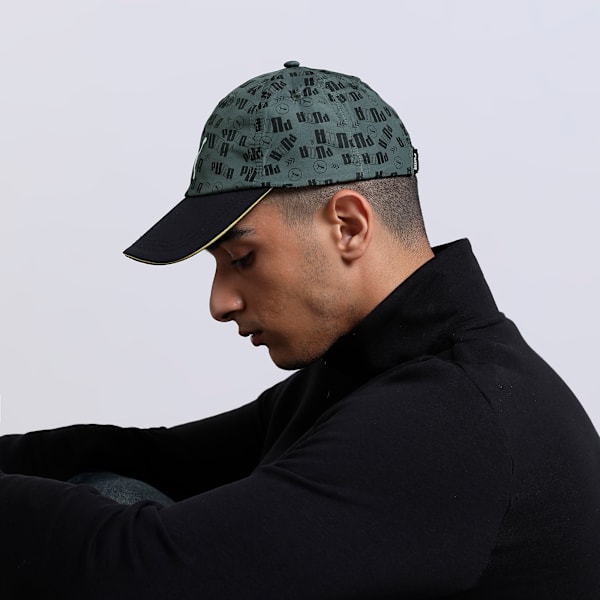 Printed Baseball Cap, PUMA Black, extralarge-IND