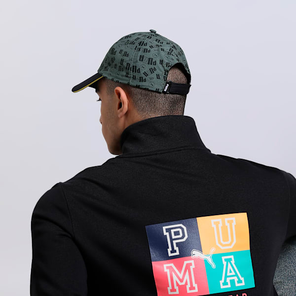 Printed Baseball Cap, PUMA Black, extralarge-IND