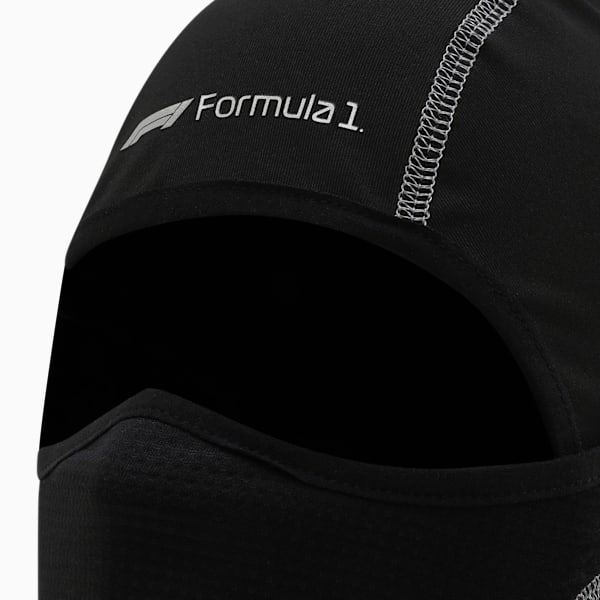 F1 RACING Balaclava Lightweight Woven Headwear, PUMA Black, extralarge-IND