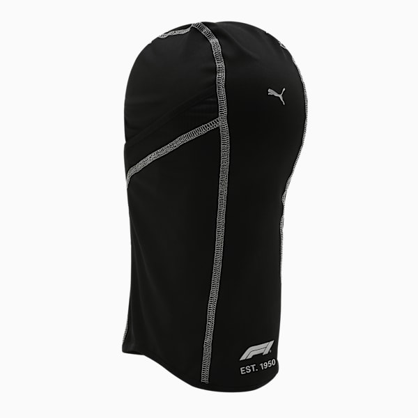 F1 RACING Balaclava Lightweight Woven Headwear, PUMA Black, extralarge-IND