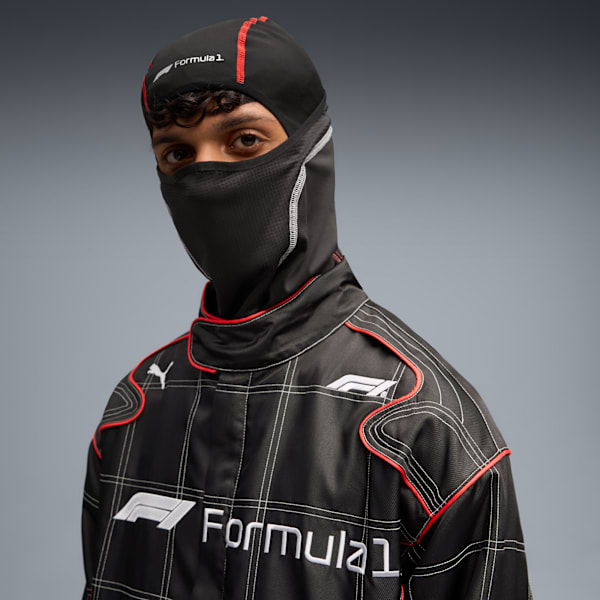 F1 RACING Balaclava Lightweight Woven Headwear, PUMA Black, extralarge-IND