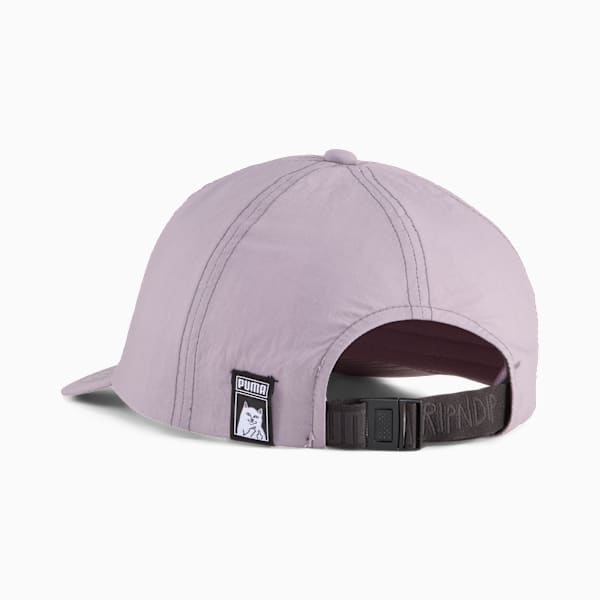 PUMA x RIPNDIP Men's Printed Dad Cap, Plum Jam, extralarge-IND
