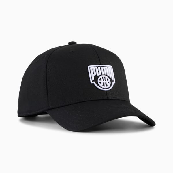 Basketball Pro Baseball Cap Youth, PUMA Black, extralarge