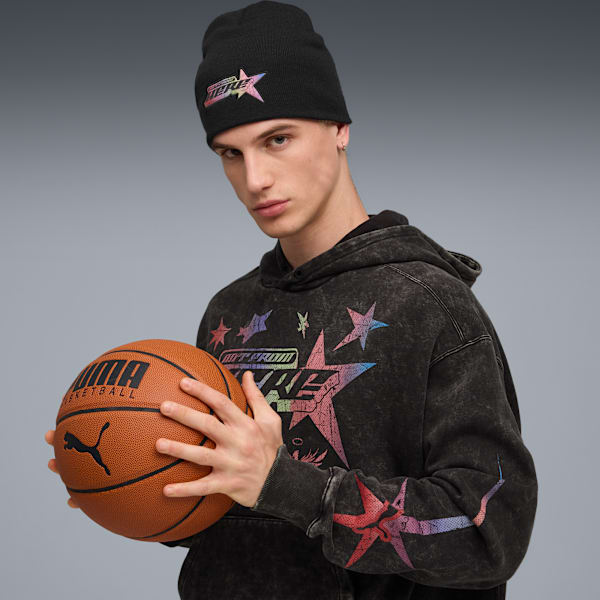 LaMelo MC Cuffless Beanie Unisex, PUMA Black, extralarge