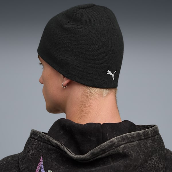 LaMelo MC Cuffless Beanie Unisex, PUMA Black, extralarge