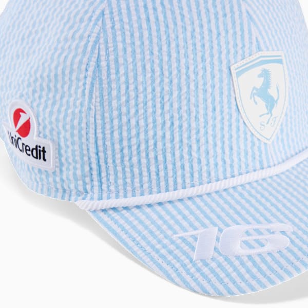 Scuderia Ferrari Replica Special Edition Monaco Leclerc Cap, PUMA White-Lazor Blue, extralarge