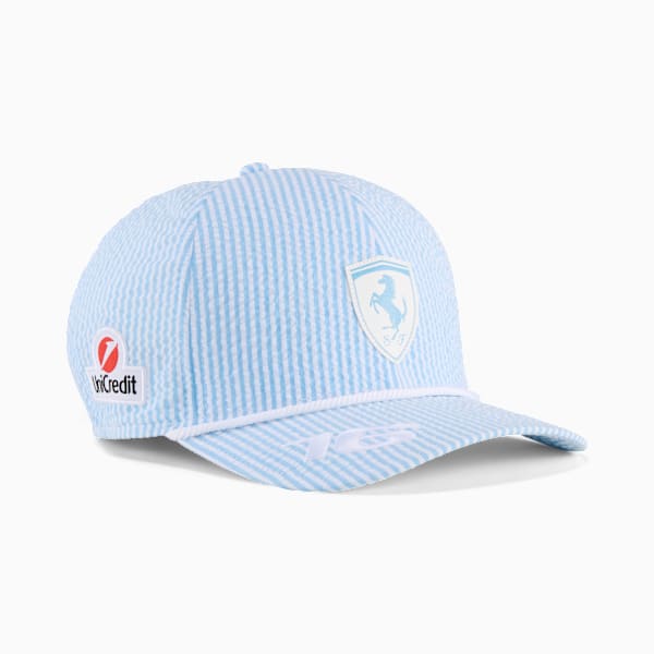 Scuderia Ferrari Replica Special Edition Monaco Leclerc Cap, PUMA White-Lazor Blue, extralarge