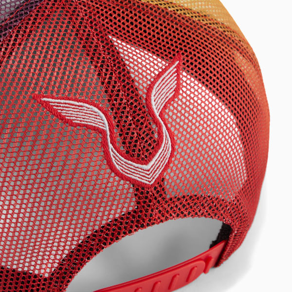 Scuderia Ferrari UK Hamilton Trucker Cap, Rosso Corsa-GRADIENT, extralarge-GBR