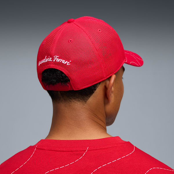 Scuderia Ferrari Monza Trucker Cap, Rosso Corsa, extralarge