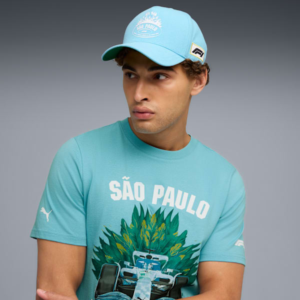 Formula 1® Brazil Baseball Cap Unisex, Aqua, extralarge