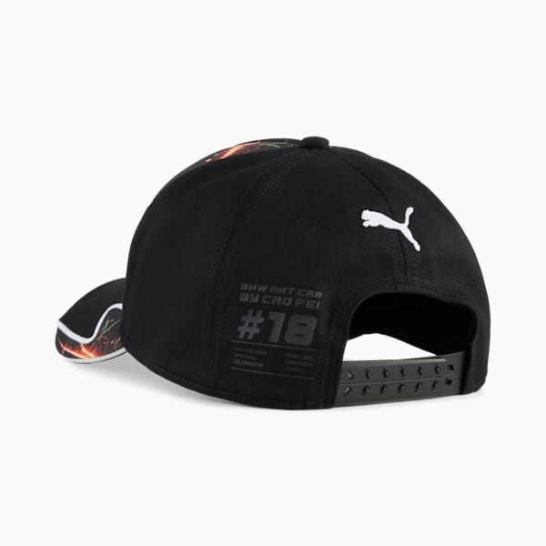 Casquette de baseball BMW MMS Cao Fei, PUMA Black-AOP, extralarge