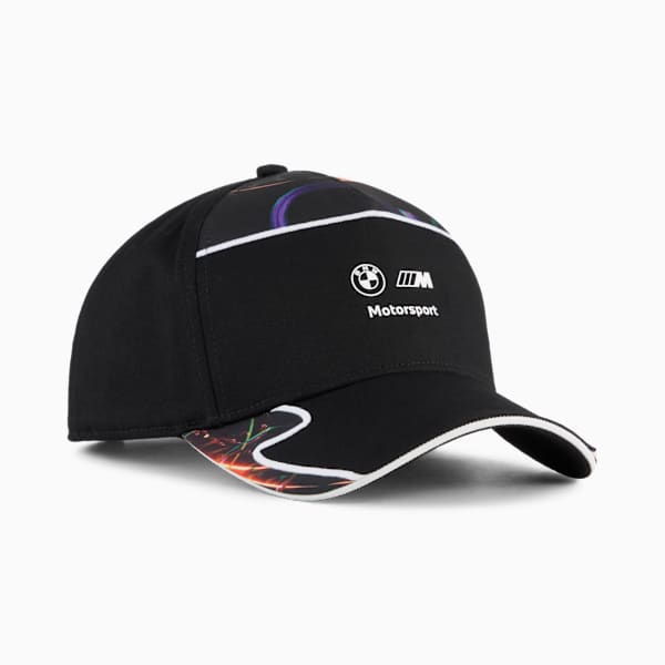 Casquette de baseball BMW MMS Cao Fei, PUMA Black-AOP, extralarge