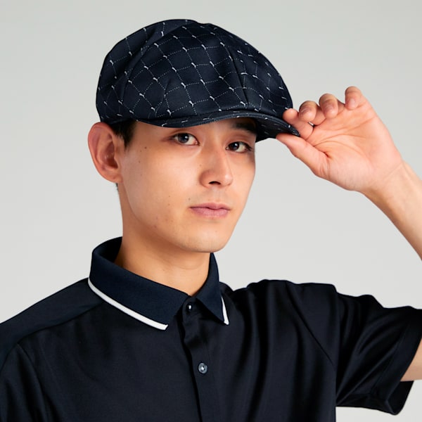 メンズ ゴルフ キャット アーガイル ハンチング キャップ, PUMA Black, extralarge-JPN