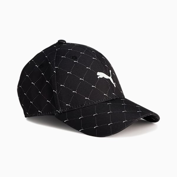 ウィメンズ ゴルフ W キャット アーガイル AOP キャップ, PUMA Black, extralarge-JPN