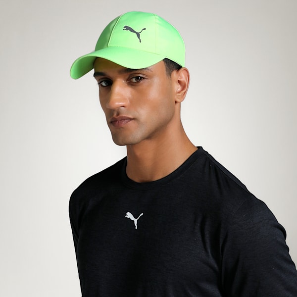 Poly Cotton Youth Cap, Fast Yellow, extralarge-IND