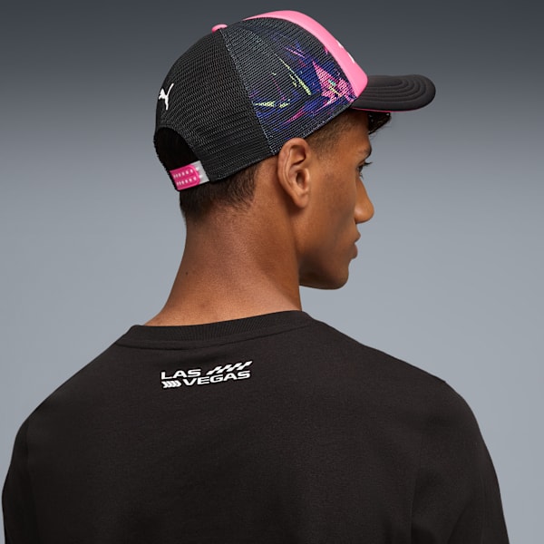 F1® Las Vegas Trucker Cap, PUMA Black, extralarge