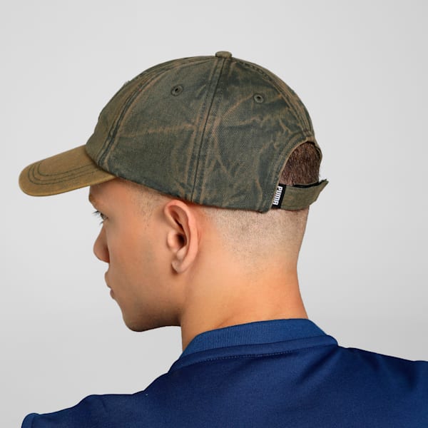 PREMIUM DENIM Cap, Dark Olive, extralarge-IND