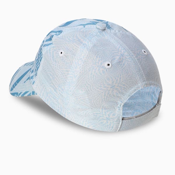 Printed Running Cap, Forever Blue-PUMA White-AOP, extralarge-IND