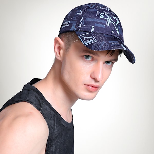 AOP Cap, PUMA Navy-AOP, extralarge-IND