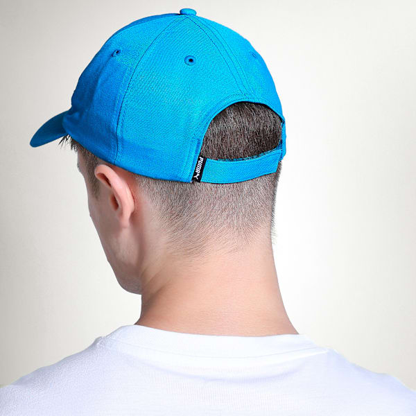 Metal PUMA Cat Logo BB Cap V4, Luminous Blue, extralarge-IND