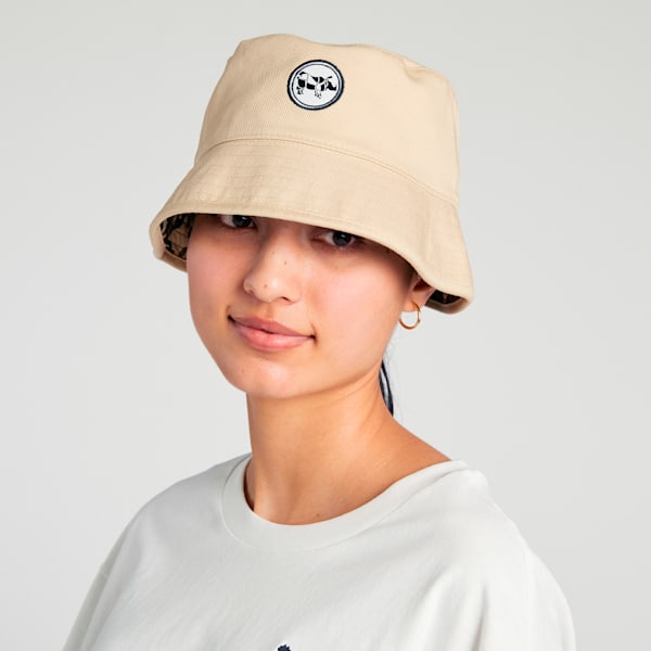 ユニセックス PUMA x Scye バケットハット, Toasted Almond-AOP, extralarge-JPN