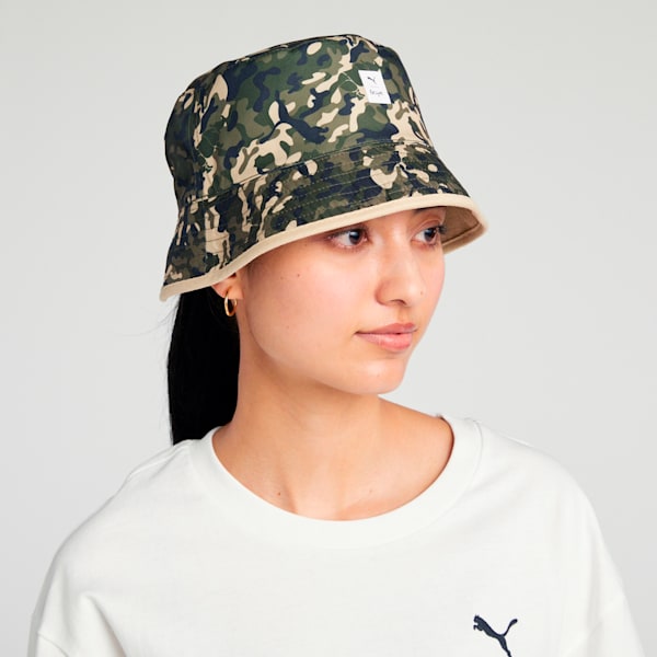 ユニセックス PUMA x Scye バケットハット, Toasted Almond-AOP, extralarge-JPN