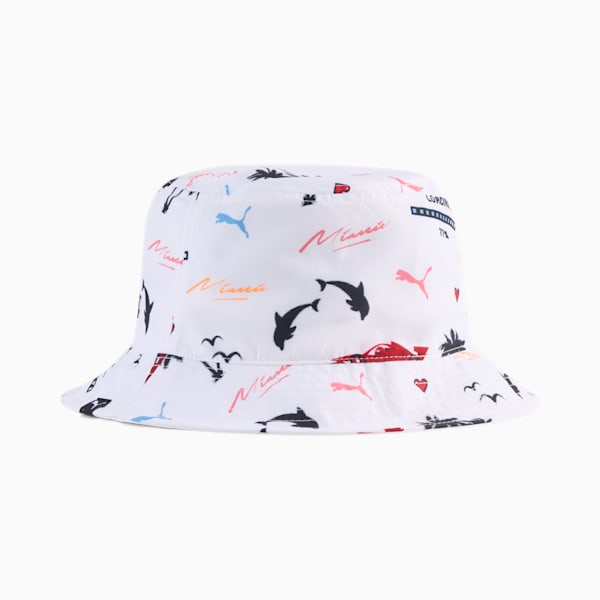 Scuderia Ferrari Bucket Hat, PUMA White, extralarge