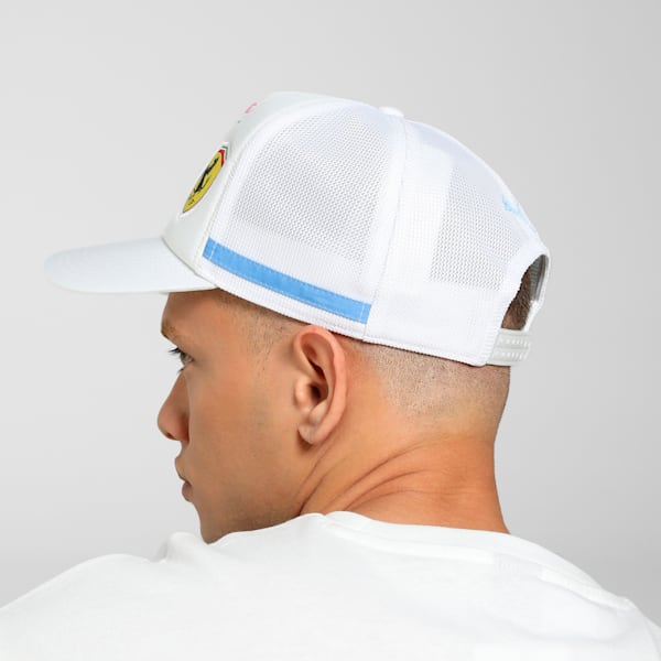 Scuderia Ferrari Sketches Trucker Cap, PUMA White, extralarge-IND