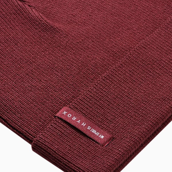 PUMA x HYROX Thermal Control Mid Crown Beanie, Ruby Shimmer, extralarge-IND