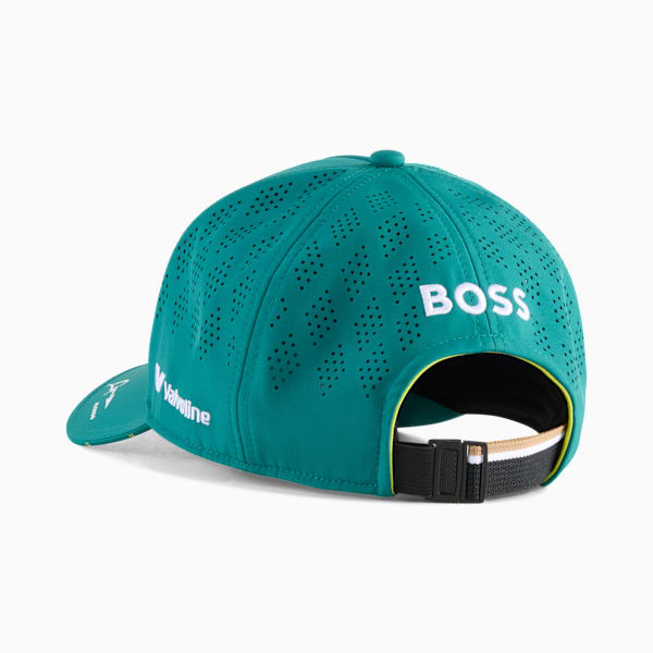 AMF1 Replica Alonso Signature Baseball Cap, Green Lux, extralarge-IND