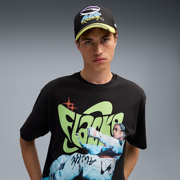 PUMA x A$AP ROCKY Cap, PUMA Black-Lime Sheen, extralarge-IND