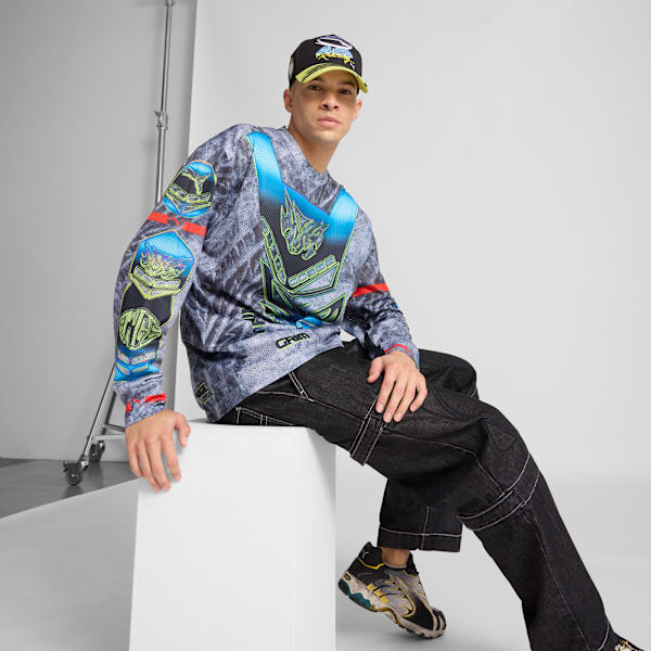 A$AP ROCKY x PUMA AWGE Cap, PUMA Black-Lime Sheen, extralarge