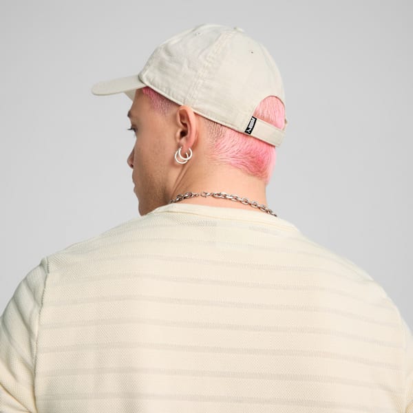 Essentials Elevated Adjustable Baseball Cap, Alpine Snow, extralarge-IND