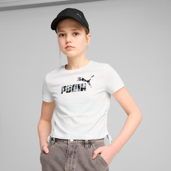 Essentials Metal Cat Youth Cap, PUMA Black, extralarge-IND