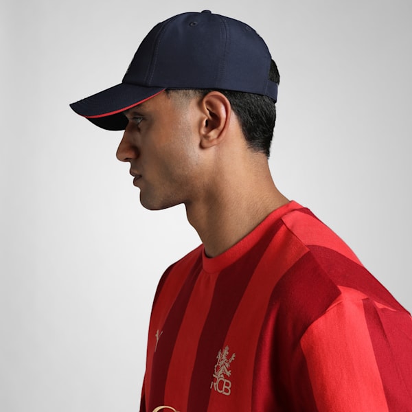 PUMA x Royal Challengers Bangalore Men's Cricket Cap, PUMA Navy, extralarge-IND