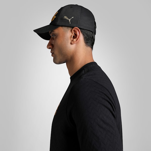 PUMA x Royal Challengers Bangalore Premium Men's Cap, PUMA Black, extralarge-IND