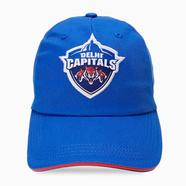 PUMA x Delhi Capitals Men's Take Down Cap 2025, Strong Blue-For All Time Red, extralarge-IND