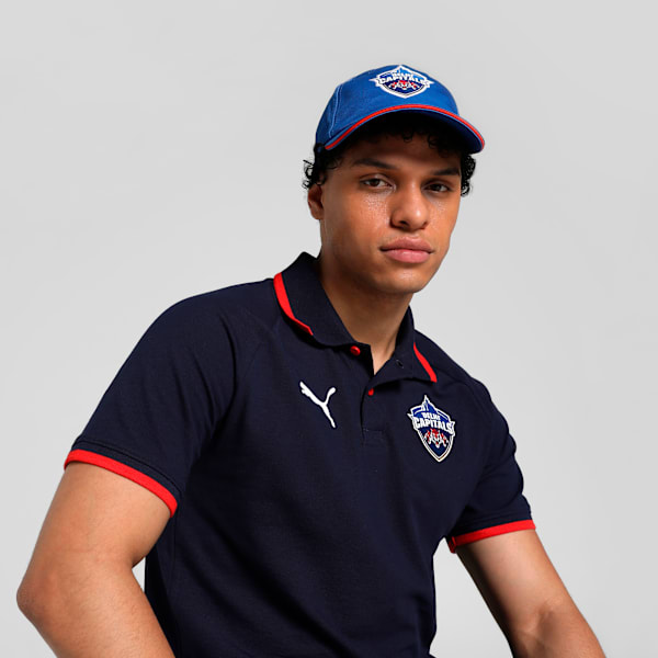 PUMA x Delhi Capitals Men's Take Down Cap 2025, Strong Blue-For All Time Red, extralarge-IND