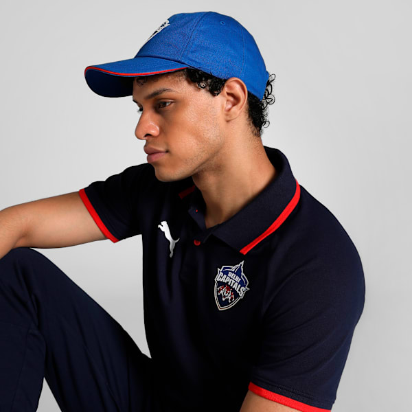 PUMA x Delhi Capitals Men's Take Down Cap 2025, Strong Blue-For All Time Red, extralarge-IND