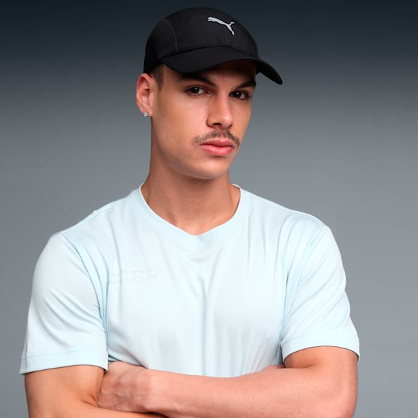 Sweat-Wicking Pure Running Cap, PUMA Black, extralarge-IND