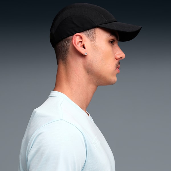 Sweat-Wicking Pure Running Cap, PUMA Black, extralarge-IND