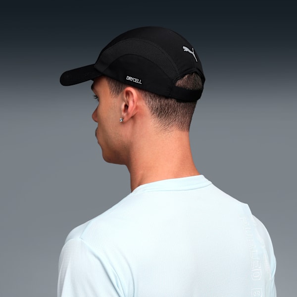 Sweat-Wicking Pure Running Cap, PUMA Black, extralarge-IND