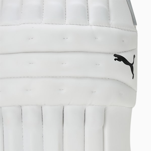 EVO 3 Unisex Cricket Batting Pad, Fiery Coral-Black-White, extralarge-IND