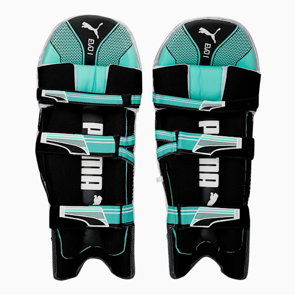 EVO 1 Batting pad, Green Glimmer, extralarge-IND
