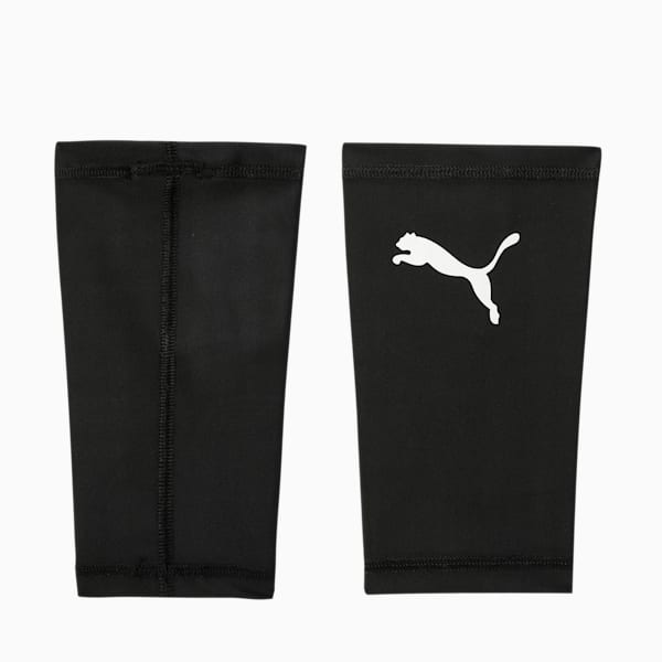 ATTACANTO Football Shin Guards, Bluemazing-PUMA White, extralarge-IND
