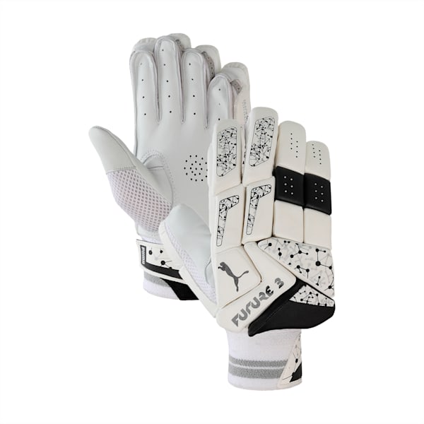 PUMA Future 3 Cricket Batting Gloves, PUMA White, extralarge-IND