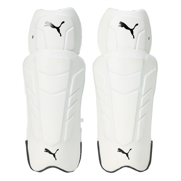 PUMA Future 2 Cricket Wicket Keeping Pads, PUMA White, extralarge-IND
